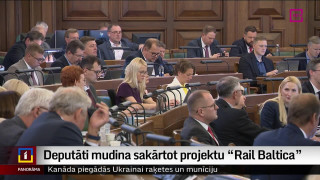 Deputāti mudina sakārtot projektu "Rail Baltica"