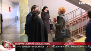 Lietuvas skolotāji izbeigs streiku