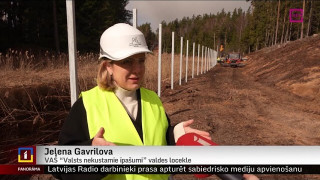 Žoga būvniecība gar Baltkrievijas robežu atlikta līdz vasarai