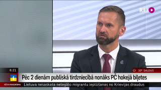 Intervija ar hokeja PČ Latvijas organizatoriskās komitejas vadītāju Edgaru Bunci