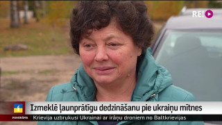 Izmeklē ļaunprātīgu dedzināšanu pie ukraiņu mītnes