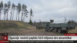 Igaunija  novirzīs papildu 562 miljonus eiro aizsardzībai