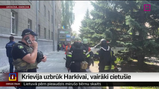 Krievija uzbrūk Harkivai, vairāki cietušie