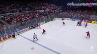 Pasaules hokeja čempionāta spēle Polija - Latvija 3:2