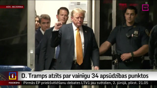 Tramps atzīts par vainīgu 34 apsūdzības punktos