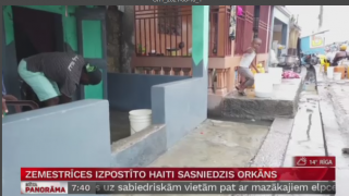 Zemestrīces izpostīto Haiti sasniedzis orkāns