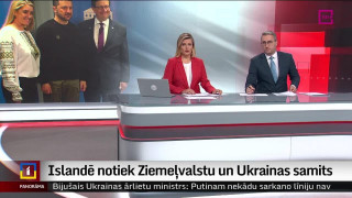 Islandē notiek Ziemeļvalstu un Ukrainas samits