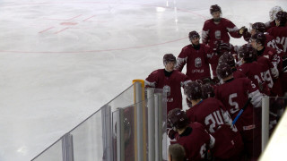 Latvijas U-20 hokeja izlase aizvada treniņus pirms Pasaules čempionāta Elites divīzijā