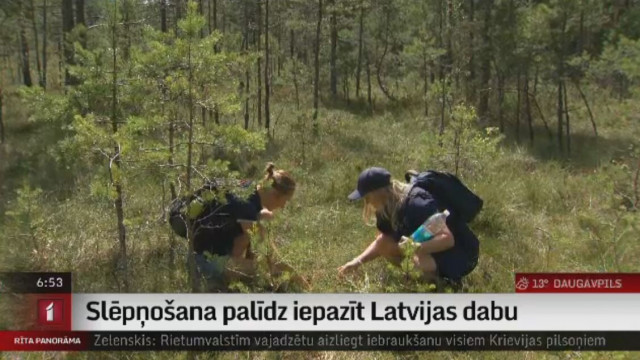 Slēpņošana palīdz iepazīt Latvijas dabu
