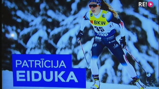 Patrīcija Eiduka gandarīta par "Tour de Ski" paveikto