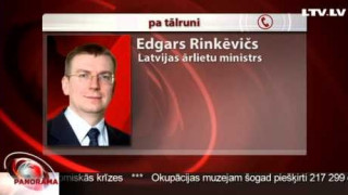 Edgars Rinkēvičs pa tālruni