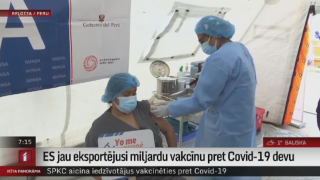 ES jau eksportējusi miljardu vakcīnu pret Covid-19 devu