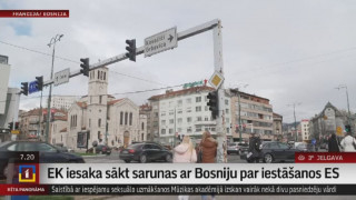 EK iesaka sākt sarunas ar Bosniju par iestāšanos ES