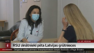 RSU zinātnieki pēta Latvijas grūtnieces