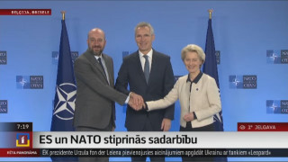 ES un NATO stiprinās sadarbību