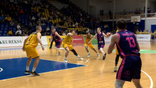 Latvijas - Igaunijas basketbola līgas spēle BK "Ventspils" - "Rīgas Zeļļi"