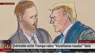 Zvērinātie atzīst Trampa vainu "klusēšanas naudas" lietā