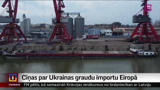 Cīņas par Ukrainas graudu importu Eiropā