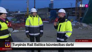Intervija ar  Andi Lindi un Kasparu Vingri par Rail Baltica būvniecības darbu attīstību gaitu