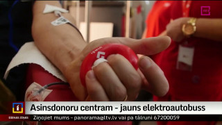 Asinsdonoru centram - jauns elektroautobuss