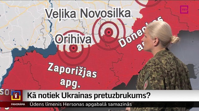 Kā notiek Ukrainas pretuzbrukums?