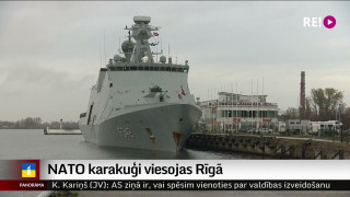 NATO karakuģi viesojas Rīgā