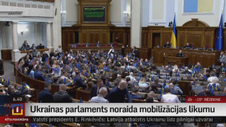 Ukrainas parlaments noraida mobilizācijas likumu