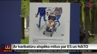 Ar karikatūru atspēko mītus par ES un NATO