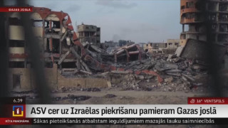 ASV cer uz Izraēlas piekrišanu pamieram Gazas joslā