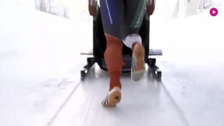 Pasaules kauss bobslejā. Monobobs sievietēm. 2.brauciens. Sacensību momenti