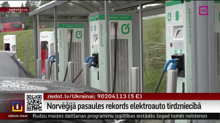 Norvēģijā pasaules rekords elektroauto tirdzniecībā