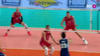 Eiropas čempionāts volejbolā. Pusfināls Serbija - Itālija. 1. seta spilgtākās epizodes