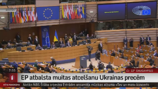 EP atbalsta muitas atcelšanu Ukrainas precēm