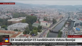 EK iesaka piešķirt ES kandidātvalsts statusu Bosnijai