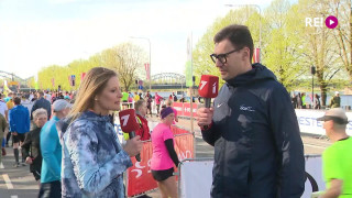 Saruna ar Rīgas maratona organizatoru Aigaru Nordu