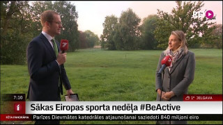 Sākas Eiropas sporta nedēļas #BeActive