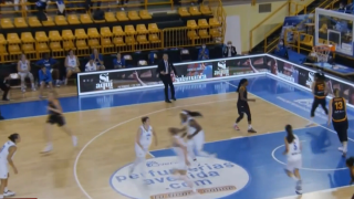 Eirolīgas basketbola spēle sievietēm. "Avenida" - "TTT Rīga"