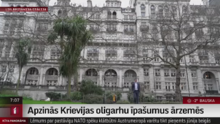 Apzinās Krievijas oligarhu īpašumus ārzemēs