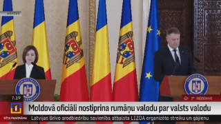 Moldovā oficiāli nostiprina rumāņu valodu par valsts valodu