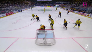 Pasaules hokeja čempionāta spēles Vācija - Zviedrija epizodes