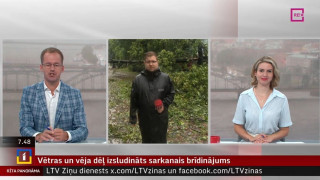 Saruna ar LTV korespondentu Dāvidu Freidenfeldu