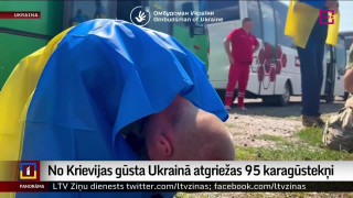 No Krievijas gūsta Ukrainā atgriežas 95 karagūstekņi