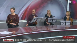 "Spīķeru kvartets" "Lielajā dzintarā" atskaņos jaunu Mendelsona, Ravela un Dzenīša koncertprogrammu
