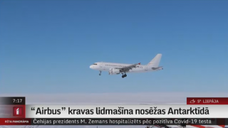 “Airbus” kravas lidmašīna nosēžas Antarktīdā