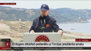 Erdogans atkārtoti pretendēs uz Turcijas prezidenta amatu