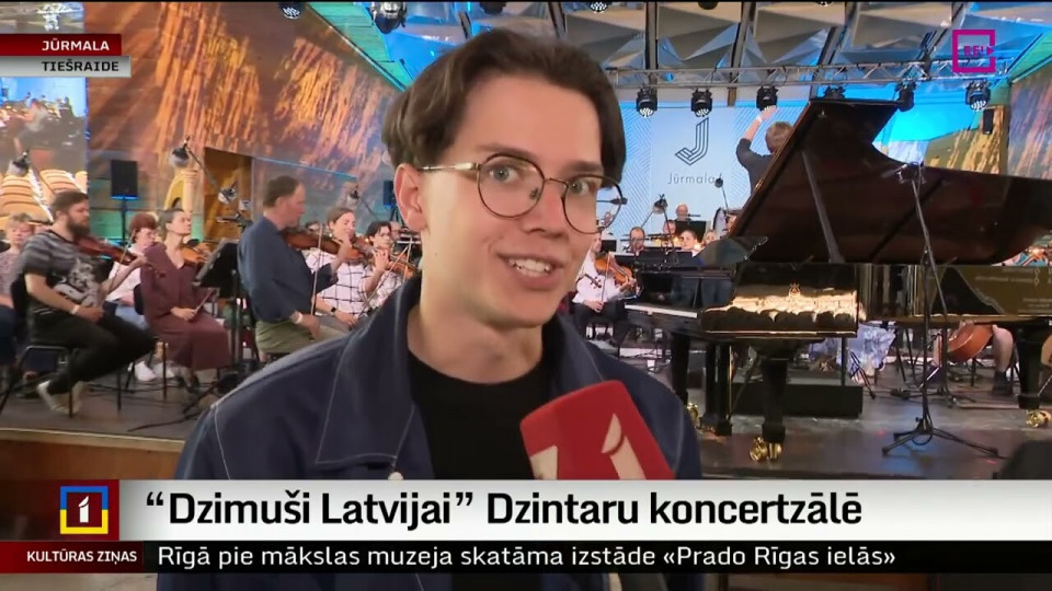 Talantīgie latvieši tiekas koncertā "Dzimuši Latvijai" Dzintaru koncertzālē | ltv.lv