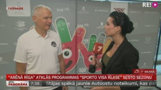 "Arēnā Rīga" atklās programmas "Sporto visa klase" sesto sezonu