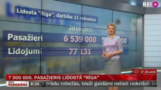 7 000 000.pasažieris lidostā «Rīga»