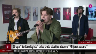 Grupa “Sudden Lights” izdod trešo studijas albumu “Miljards vasaru”