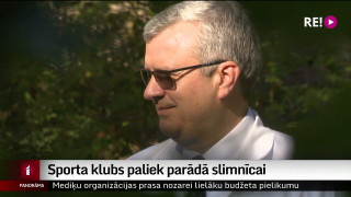 Sporta klubs paliek parādā slimnīcai